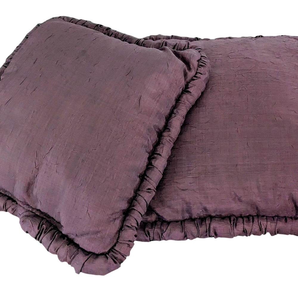 Croscill Elegant Purple 1 Throw Pillow